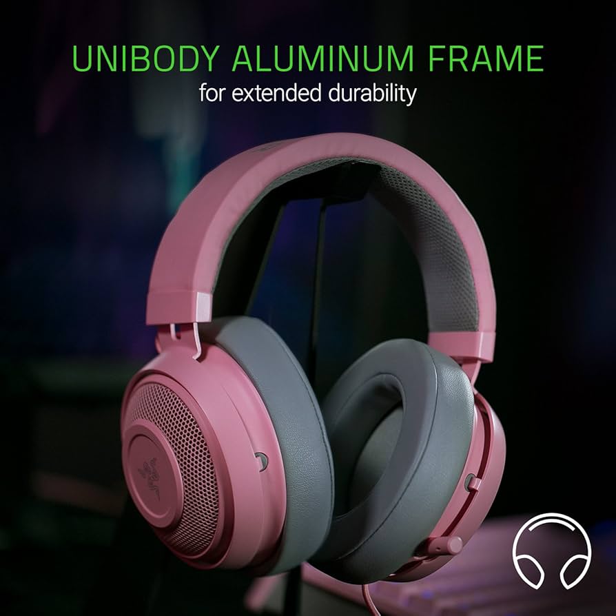 【極美品】限定カラー Razer Kraken Pink RZ04-0283 Amazon.com: Razer Kraken Pink Kitty Edition, Wired (Renewed